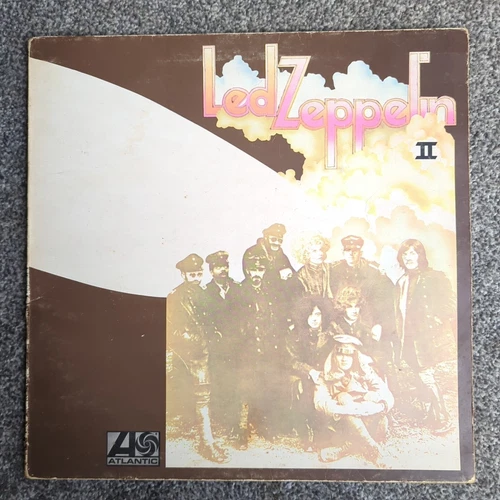 LED ZEPPELIN Il - 1969 UK 3rd VINYL LP 588298 A6/B4 PLUM KILLING FLOOR VG+/G+