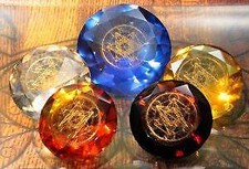 Tachyonen Glas Diamant Metatron klar 45 Energie Heilige Geometrie Engel Gabriel