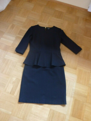 Elogy Damen Kleid Gr. S festlich Schwarz Viskose & Elastan