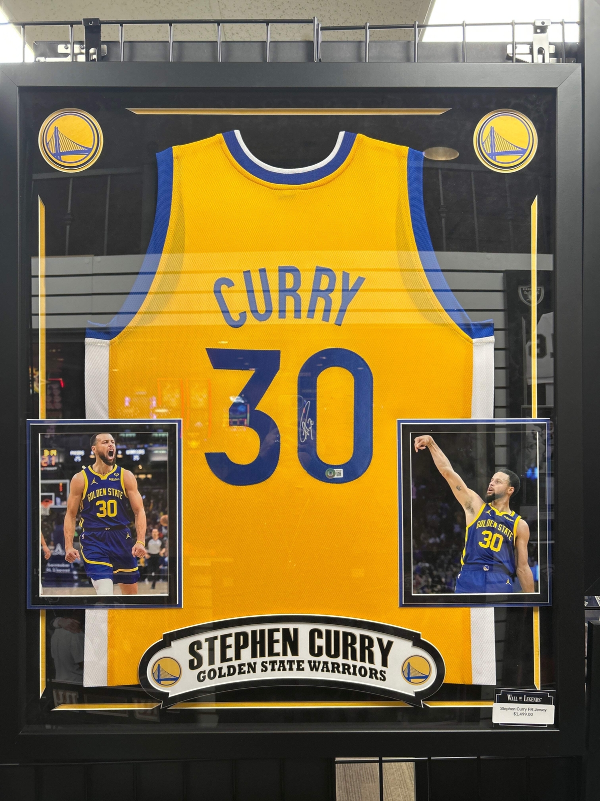 Stephen Curry Signed Jersey (FSJ)