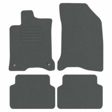 Velours Fußmatten für Renault Laguna II Grandtour Bj. 2001 – 2007 NEU GRAU STD