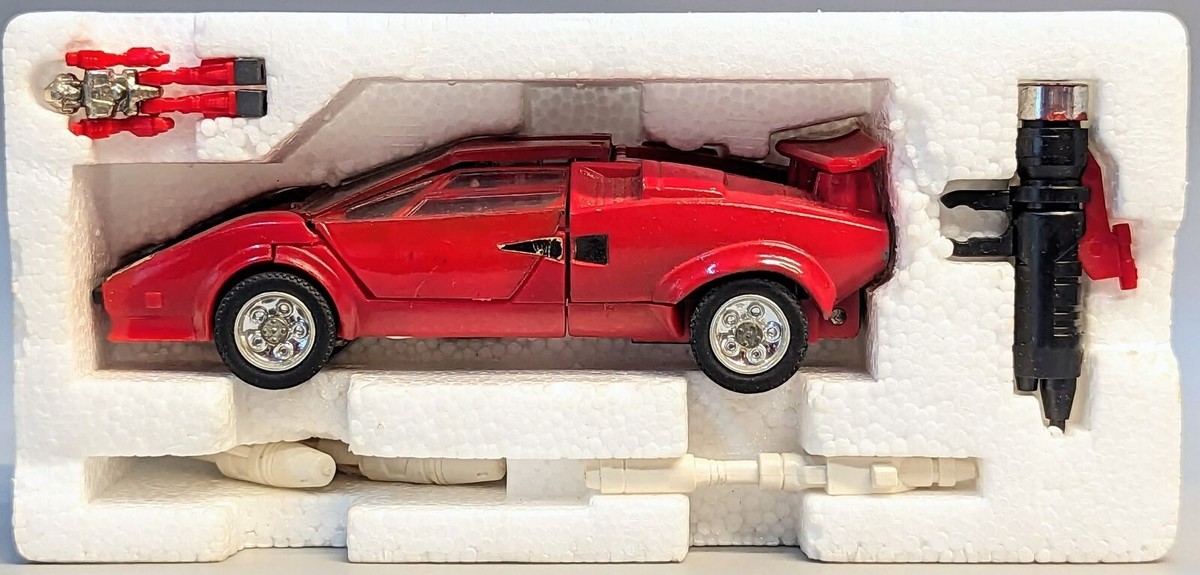 タカラ TAKARA ダイアクロン カーロボット　ランボルギーニカウンタック Yahoo!オークション -「ダイアクロン カウンタック」の落札相場・落札価格