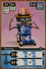 Raising Robots Tommy Promo Card Dice Tower 2024 Kickstarter Nauvoo Games