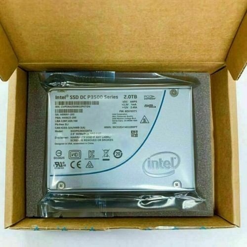Intel P3500 2TB DC SSD Series MLC PCIE NVMe 2.5" SSD 2.0T SSDPE2MX020T4 VDC - Picture 2 of 9
