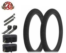 ALTALINE Bicycle 20" x 1.95 Black X-PERFORM (2)TIRES,TUBES,STRIPS & LEVER