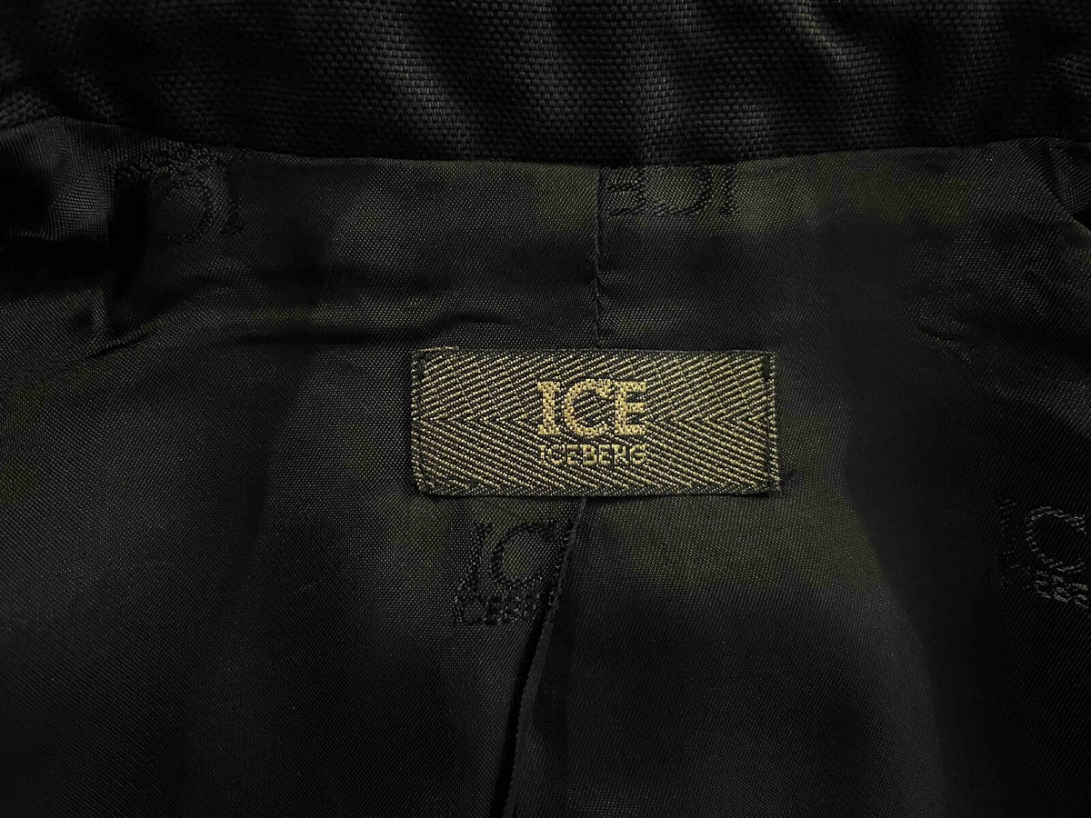 Veste Femme Iceberg En Coton Lurex Noir – Taille S/40, Occasion Très Bon état, élégante