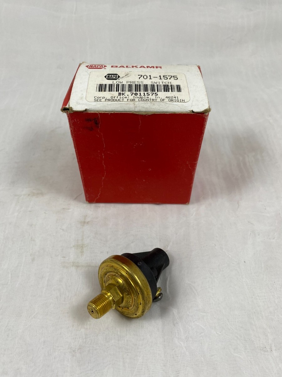 NAPA BALKAMP LOW PRESSURE SWITCH 701-1575, NEW IN BOX | eBay