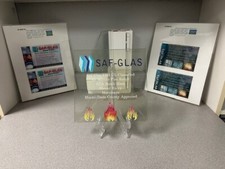 9/16" Fire Rated Hurricane impact glass (60 minutes) UL Approved