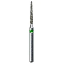 Defend FG #856.010 Coarse Round End Taper Diamond Bur, 5/Pk