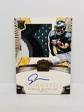 2014 Crown Royale JORDAN MATTHEWS Rookie Silhouettes Patch Auto Gold /49 RPA