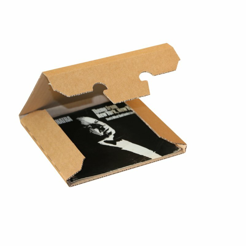 SCATOLE per SPEDIRE 1-6 DISCHI a 45 giri 7" EP SINGLE collezione vinile singoli