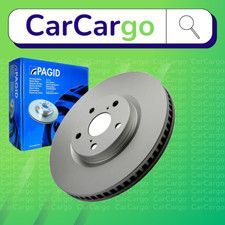 Pagid Vented Front Brake Discs Pair For Lexus LS 430 2000-2006 315 mm