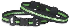 RUNNERS Power Armor Titanium Filled Sports Bracelet Endurance Hebrews 12:1