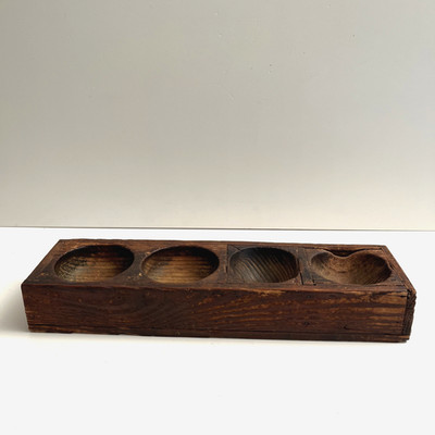 Wooden Cash Register Draw Coin Change Tray Insert / Desk Organizer Antique Nice!