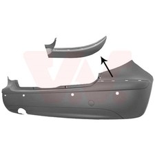 VAN WEZEL Sto&szlig;f&auml;nger Sto&szlig;stange hinten f&uuml;r Mercedes-Benz A-Klasse W169