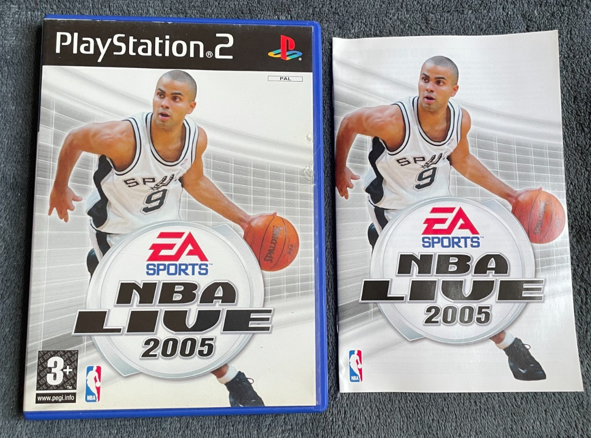 NBA Live 2005 complet sur Playstation 2 PS2 - FR cd TTBE