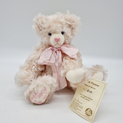 Hermann Coburg Lotos Flower Teddybär 34 cm limitierte Auflage 250