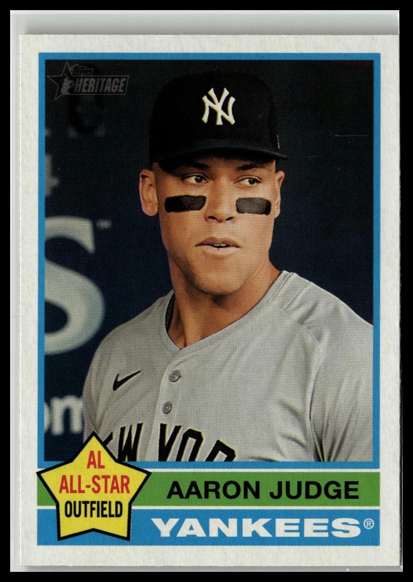 2025 Topps Heritage #380b Aaron Judge