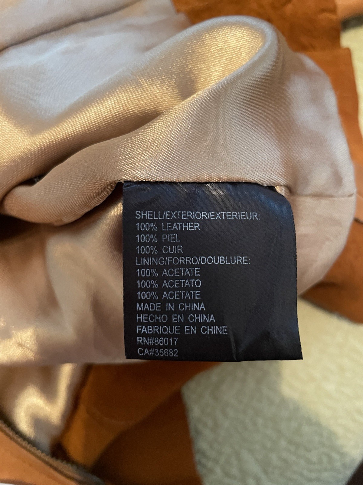 Bebe 100% Leather Jacket. Medium - image 9