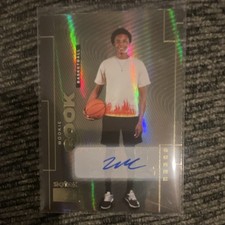 Skybox Mookie Cook 2024 Metal Universe Champions Gold Auto Basketball Card #S-45