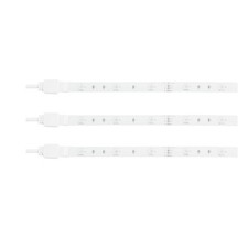 Set of 4 LED Colour Changing Strip Lights Flexible Adhesive Indoor Lighting Kit