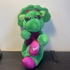 Vintage Baby Bop 7.5 Plush By Golden Bear Color Plush BARNEY