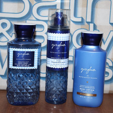 Bath Body Works Gingham 3pc Body Care Set Mist Wash Lotion
