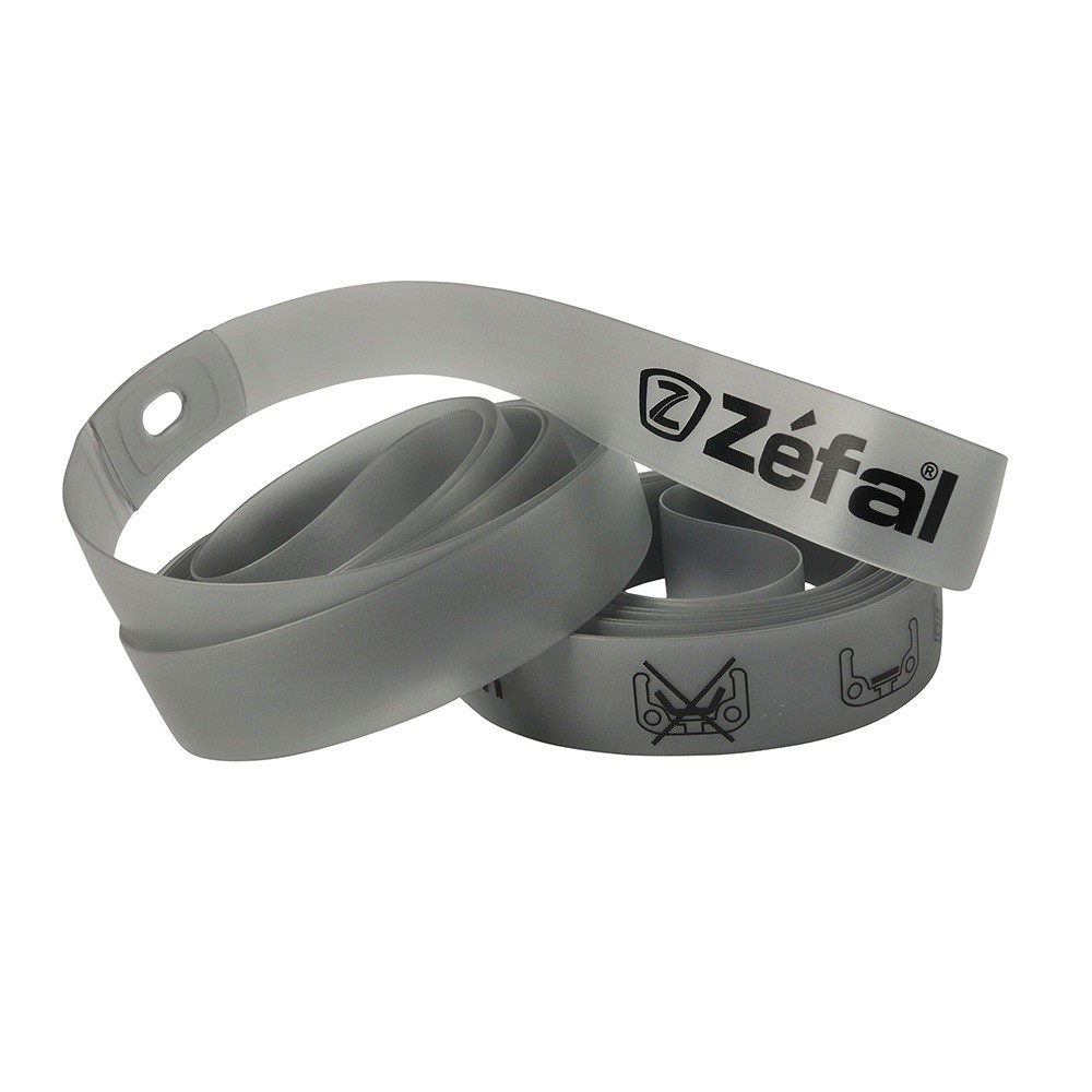 Zefal Felgenband, aus Weich PVC 28 Inch/18 mm grau - grau