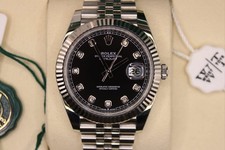 Rolex Datejust 41 Black Diamond Dial - 126334 2025 Full Set