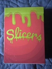 Slicers V2 Golden Apple Edn. by Organic Playing Cards-Riffle Shuffle-OPENED ❤️