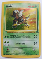 Pinsir Pokemon Card Holo WOTC 9/64 Jungle Set Rare Vintage 1999 Original MP/HP