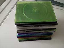  17 SLIM COLORS DVD/CD BLANK CASES