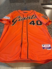 BUMGARNER SANFRANCISCO GIANTS JERSEY 2014 WORLD SERIES