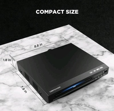 🥥 DBPOWER ZC-01 Home DVD/CD Player🆕️ AS SHOWN👇 | eBay