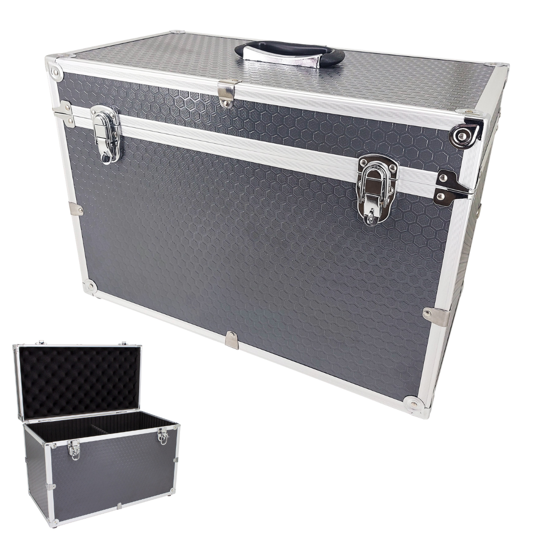 ROC Flight Case L450xW310xH240mm Protective Storage Box for Tools & Equipment