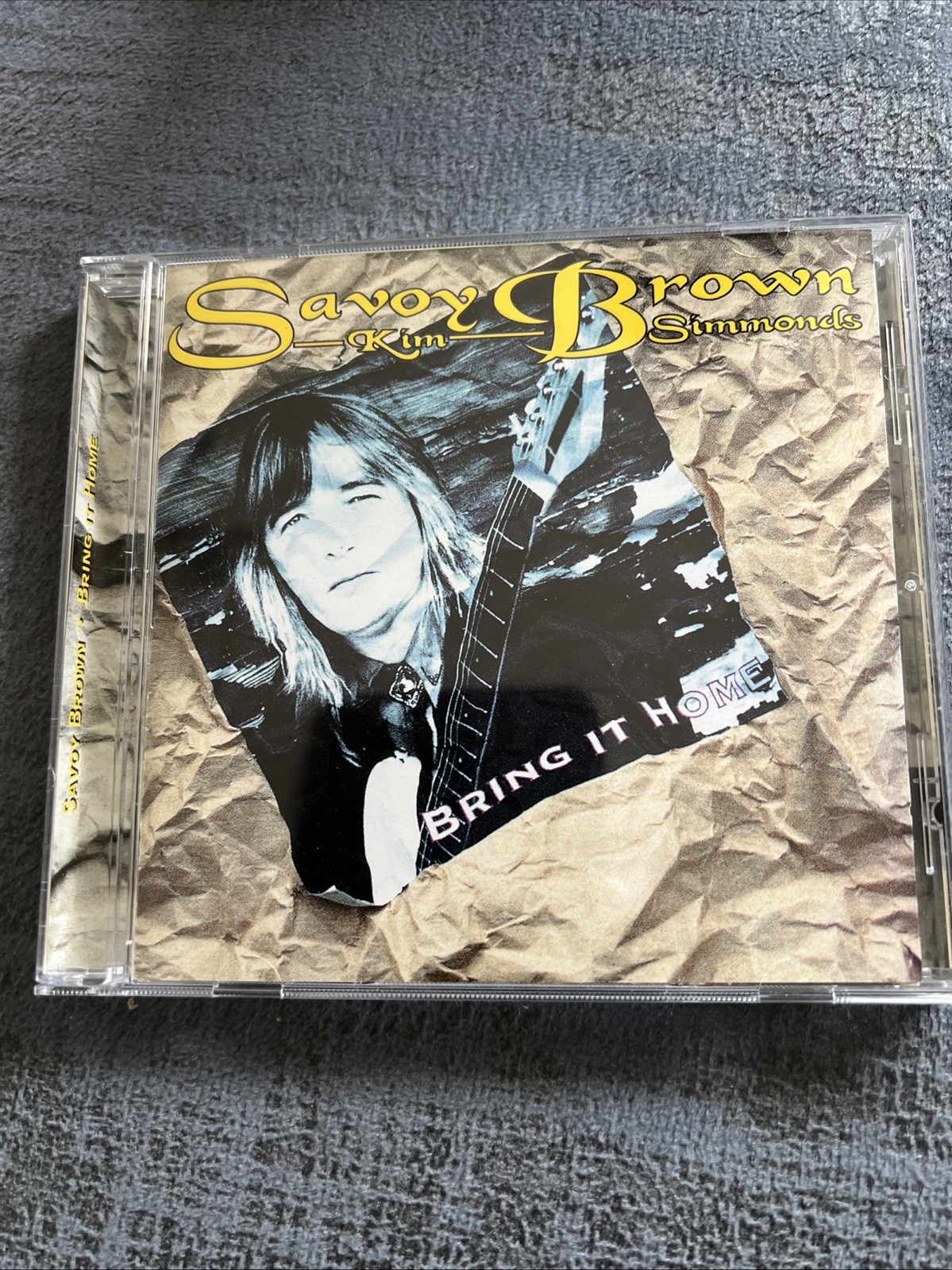 CD Savoy Brown / Kim Simmonds Bring It Home Seagull Label VGC Freepost Uk