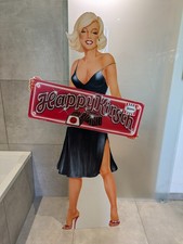 Langnese Eis Marilyn Monroe Happy Kirsch Display Aufsteller Kino Reklame Werbung