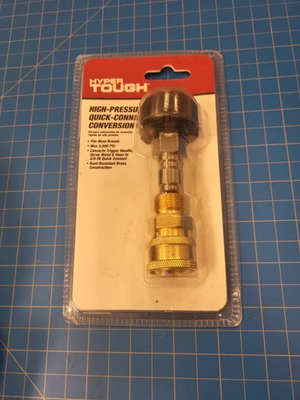 #ad #ad Hyper Tough High Pressure Quick Connect Conversion Kit 5000 PSI Brass Fitting $10.39