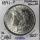 1891 P MORGAN DOLLAR VERY NICE PQ CHBU XX856