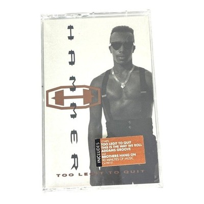 Hammer - Too Legit To Quit - Audio Cassette - Capitol, 1991 - SEALED NEW W Hype