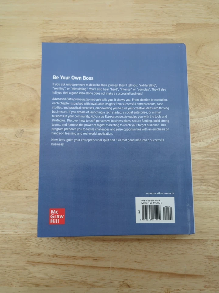 Advanced Entrepreneurship  2025  McGraw Hill - Hisrich, Peters, Shepherd - Image 2 of 4