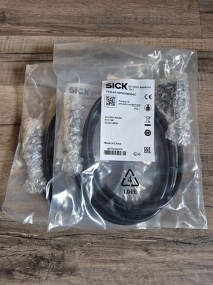 2x SICK YF2AAD-020VD5MHDAC Anschlusskabel   Neu & OVP   Industriequalität