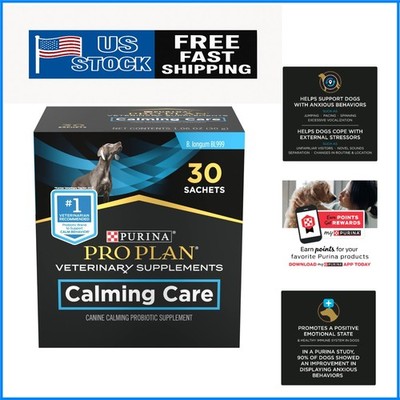 Purina Pro Plan Calming Care - 30 ct  Dog Probiotics for Stress Relief