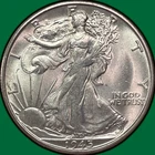 1945-S Walking Liberty Half Dollar Gem Brilliant Uncirculated Gem BU Coin #33426