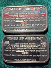 2 - 1 oz Silver Bars, Wake Up America