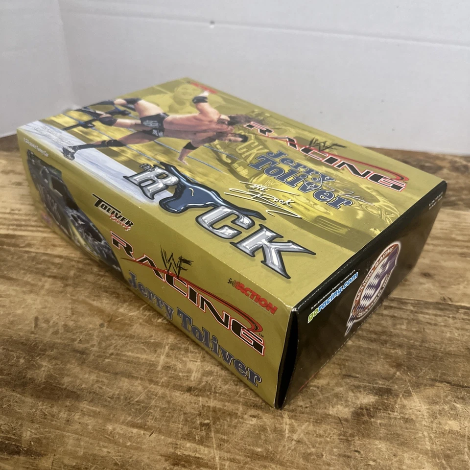 Action 2000 - Jerry Toliver WWF Racing / The Rock Diecast NHRA Funny Car 1:24 - Image 2 of 4