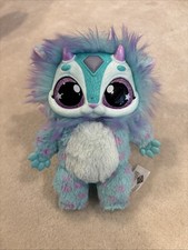 Moose Toys Magic Mixies Interactive 8" Blue Mixie Plush Doll Lights Sounds