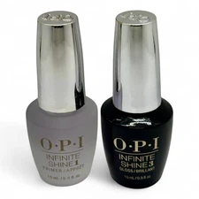 OPI Infinite Shine Base & Top Coat Duo * Gel Primer + Gloss Set (0.5oz each)