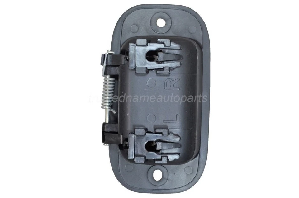 fits 2006 to 2009 Mitsubishi Raider Interior Door Handle Rear Right Black Foto 2 de 2