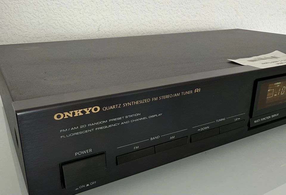 ONKYO T-4630 AM/FM TUNER STEREO VOLL FUNKTIONFÄHIG - Bild 2 von 4